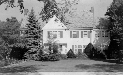 Stevens home on Westerly Terrace.  